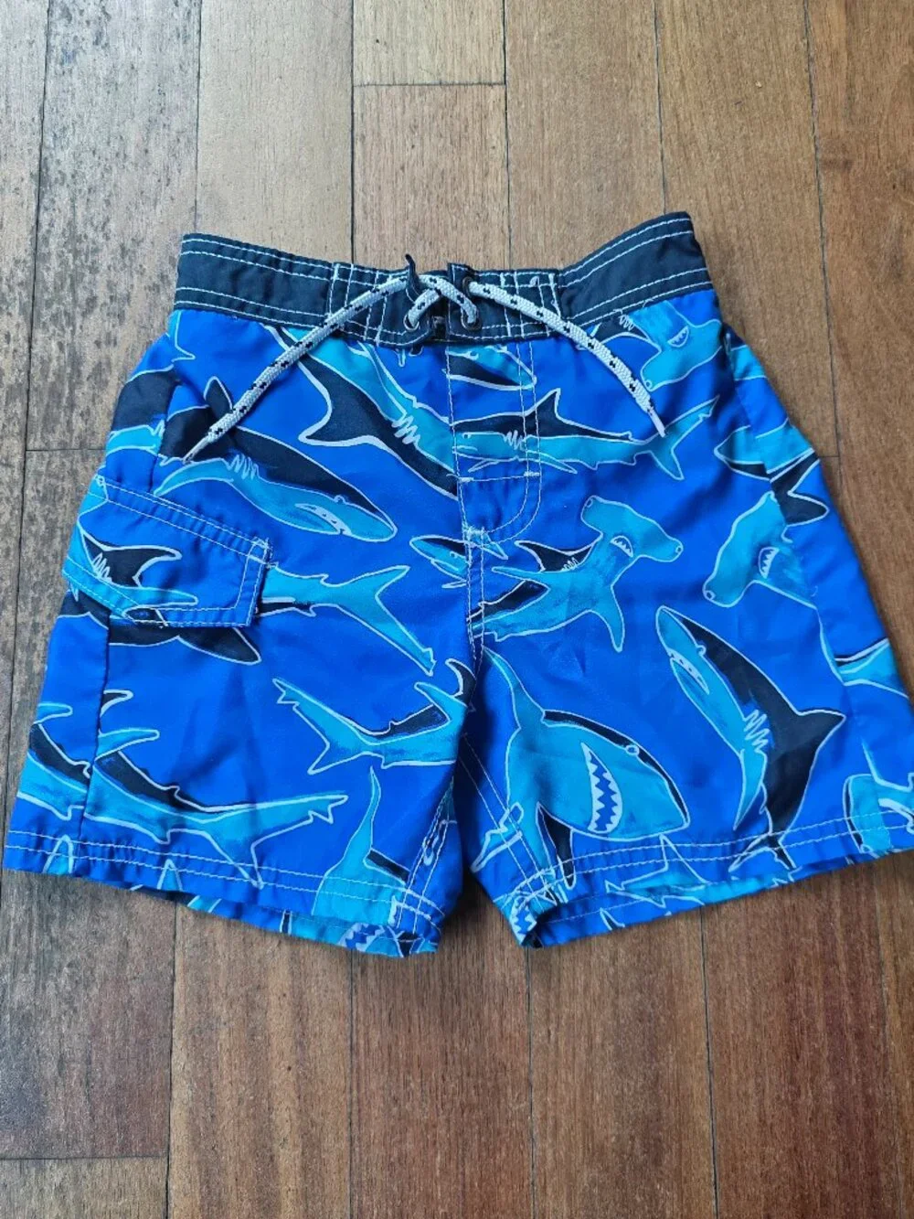 OshKosh B'gosh Toddler Shark Swim Trunks Size 4